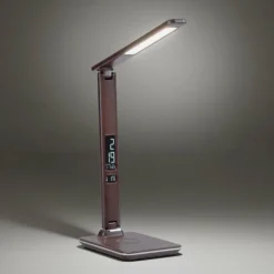Luminaires Paul Neuhaus Lampes À Poser|Lampe de table Paul Neuhaus ADRIANO LED Brun, 1 lumière
