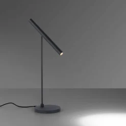 Luminaires Paul Neuhaus Éclairage Led|Lampe de table Paul Neuhaus PURE-TUTUA LED Noir, 1 lumière