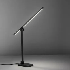 Luminaires Paul Neuhaus Éclairage Led|Lampe de table Paul Neuhaus PURE-GRAFO LED Noir, 1 lumière