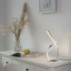 Luminaires Paul Neuhaus Lampes À Poser|Lampe de table Paul Neuhaus BRILLA LED Argenté, 1 lumière