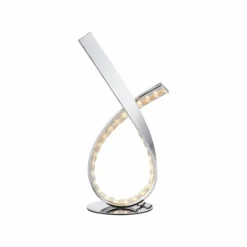 Luminaires Paul Neuhaus Lampes À Poser|Lampe de table Paul Neuhaus BRILLA LED Argenté, 1 lumière