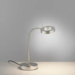 Luminaires Paul Neuhaus Éclairage Led|Lampe de table Paul Neuhaus HENSKO LED Argenté, 1 lumière