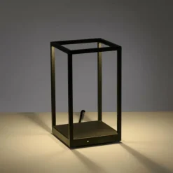 Luminaires Paul Neuhaus Éclairage Led|Lampe de table Paul-Neuhaus CONTURA LED Noir, 2 lumières