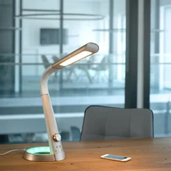 Luminaires Paul Neuhaus Lampes À Poser|Lampe de table Paul-Neuhaus BILL LED Laiton, 2 lumières