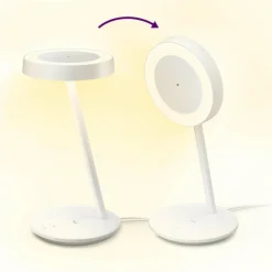 Lampe de table Philips WiZ Office LED Blanc, 1 lumière
