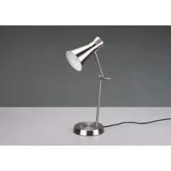 Luminaires Reality Lampes À Poser|Lampe de table Reality Enzo Nickel mat, 1 lumière