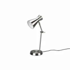 Luminaires Reality Lampes À Poser|Lampe de table Reality Enzo Nickel mat, 1 lumière