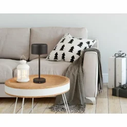 Luminaires Reality Éclairage Led|Lampe de table Reality JEFF LED Noir, 1 lumière
