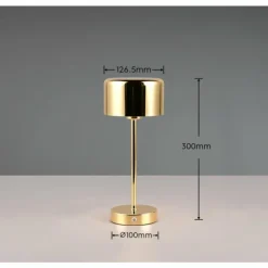Luminaires Reality Éclairage Led|Lampe de table Reality JEFF LED Laiton, 1 lumière