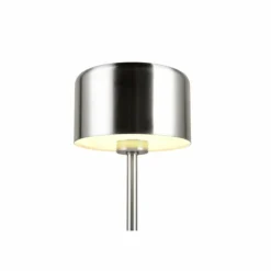 Luminaires Reality Éclairage Led|Lampe de table Reality JEFF LED Nickel mat, 1 lumière