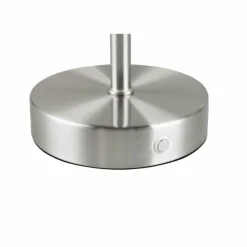 Luminaires Reality Éclairage Led|Lampe de table Reality JEFF LED Nickel mat, 1 lumière