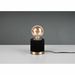 Luminaires Reality Lampes À Poser|Lampe de table Reality Judy Vieux laiton, Noir, 1 lumière
