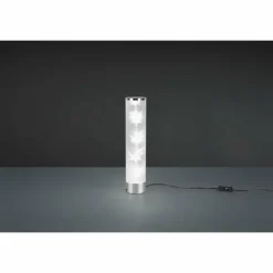 Luminaires Reality Lampes À Poser|Lampe de table Reality Rico LED Chrome, 1 lumière, Télécommandes, Changeur de couleurs
