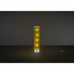 Luminaires Reality Lampes À Poser|Lampe de table Reality Rico LED Chrome, 1 lumière, Télécommandes, Changeur de couleurs