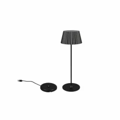 Lampe de table Reality SUAREZ LED Noir, 1 lumière