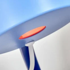 hofstein Éclairage Led|Lampe de table Rougemont LED Bleu, 1 lumière