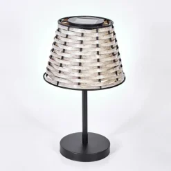 Lampe de table solaire Chillaiza LED Noir, 1 lumière
