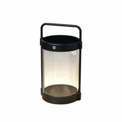 Lampe de table solaire Konstsmide Crotone LED Noir, 1 lumière