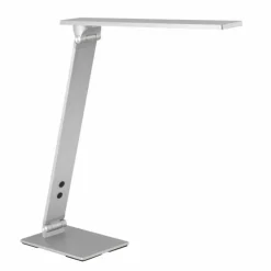 Luminaires Steinhauer Éclairage Led|Lampe de table Steinhauer Serenade LED Acier inoxydable, Blanc, 1 lumière