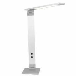 Luminaires Steinhauer Éclairage Led|Lampe de table Steinhauer Serenade LED Acier inoxydable, Blanc, 1 lumière