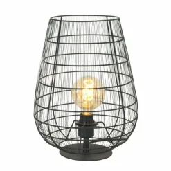 Luminaires Steinhauer Lampes À Poser|Lampe de table Steinhauer Gloom Noir, 1 lumière