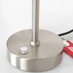 Luminaires Steinhauer Lampes À Poser|Lampe de table Steinhauer Acier inoxydable, 1 lumière