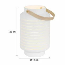 Luminaires Steinhauer Lampes À Poser|Lampe de table Steinhauer Porcelain Blanc, 1 lumière