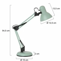 Luminaires Steinhauer Lampes À Poser|Lampe de table Steinhauer Study Vert, 1 lumière