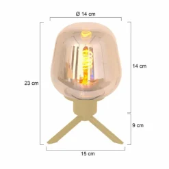 Luminaires Steinhauer Lampes À Poser|Lampe de table Steinhauer Reflexion, 1 lumière