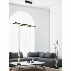 Luminaires Trio Éclairage Led|Lampe de table Trio Blaze LED Laiton, 1 lumière