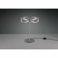 Luminaires Trio Lampes À Poser|Lampe de table Trio Charivari LED Nickel mat, 1 lumière