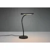 Luminaires Trio Éclairage Led|Lampe de table Trio Curtis LED Noir, 1 lumière
