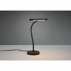 Luminaires Trio Éclairage Led|Lampe de table Trio Curtis LED Noir, 1 lumière