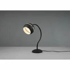 Luminaires Trio Lampes À Poser|Lampe de table Trio Fletcher 2 Noir, 1 lumière