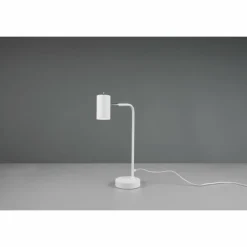 Luminaires Trio Lampes À Poser|Lampe de table Trio Marley Blanc, 1 lumière