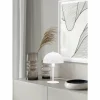 Luminaires Trio Lampes À Poser|Lampe de table Trio Nola Blanc, 1 lumière