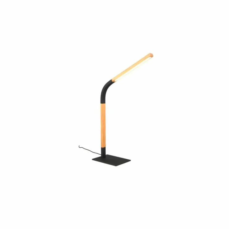 Luminaires Trio Éclairage Led|Lampe de table Trio NORRIS LED Noir, 1 lumière