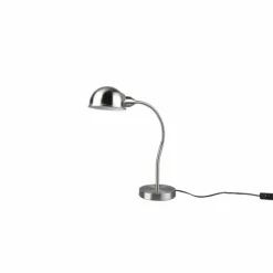 Luminaires Trio Lampes À Poser|Lampe de table Trio Perry Nickel mat, 1 lumière