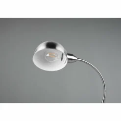 Luminaires Trio Lampes À Poser|Lampe de table Trio Perry Nickel mat, 1 lumière