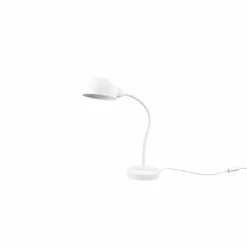 Luminaires Trio Lampes À Poser|Lampe de table Trio Perry Blanc, 1 lumière