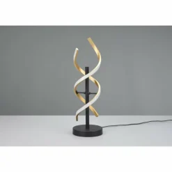 Luminaires Trio Éclairage Led|Lampe de table Trio Sequence LED Laiton, Noir, 1 lumière