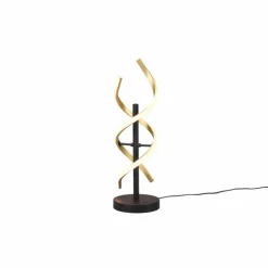 Luminaires Trio Éclairage Led|Lampe de table Trio Sequence LED Laiton, Noir, 1 lumière