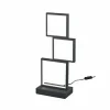 Luminaires Trio Lampes À Poser|Lampe de table Trio Sorrento LED Noir, 1 lumière