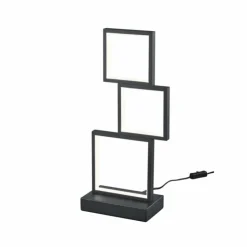 Luminaires Trio Lampes À Poser|Lampe de table Trio Sorrento LED Noir, 1 lumière