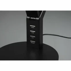 Luminaires Trio Éclairage Led|Lampe de table Trio-Leuchten Ava LED Noir, 1 lumière