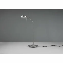 Luminaires Trio Éclairage Led|Lampe de table Trio-Leuchten Monza LED Nickel mat, 1 lumière