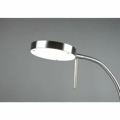 Luminaires Trio Éclairage Led|Lampe de table Trio-Leuchten Monza LED Nickel mat, 1 lumière