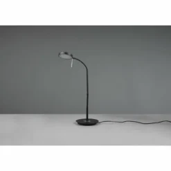 Luminaires Trio Éclairage Led|Lampe de table Trio-Leuchten Monza LED Noir, 1 lumière