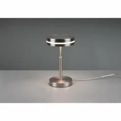 Luminaires Trio Lampes À Poser|Lampe de table Trio-Leuchten Franklin LED Nickel mat, 1 lumière