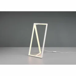 Luminaires Trio Lampes À Poser|Lampe de table Trio-Leuchten Edge LED Blanc, 1 lumière